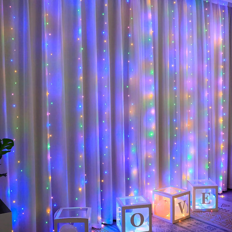 Garland Curtain Lights